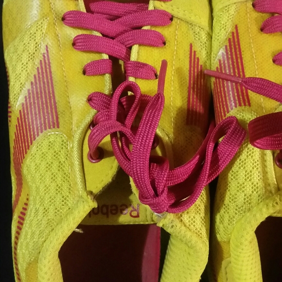 Reebok Yellow Fuchsia Sports Shoes -- Final Price - Picture 8 of 8